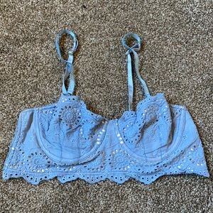 Blue Lace Bralette